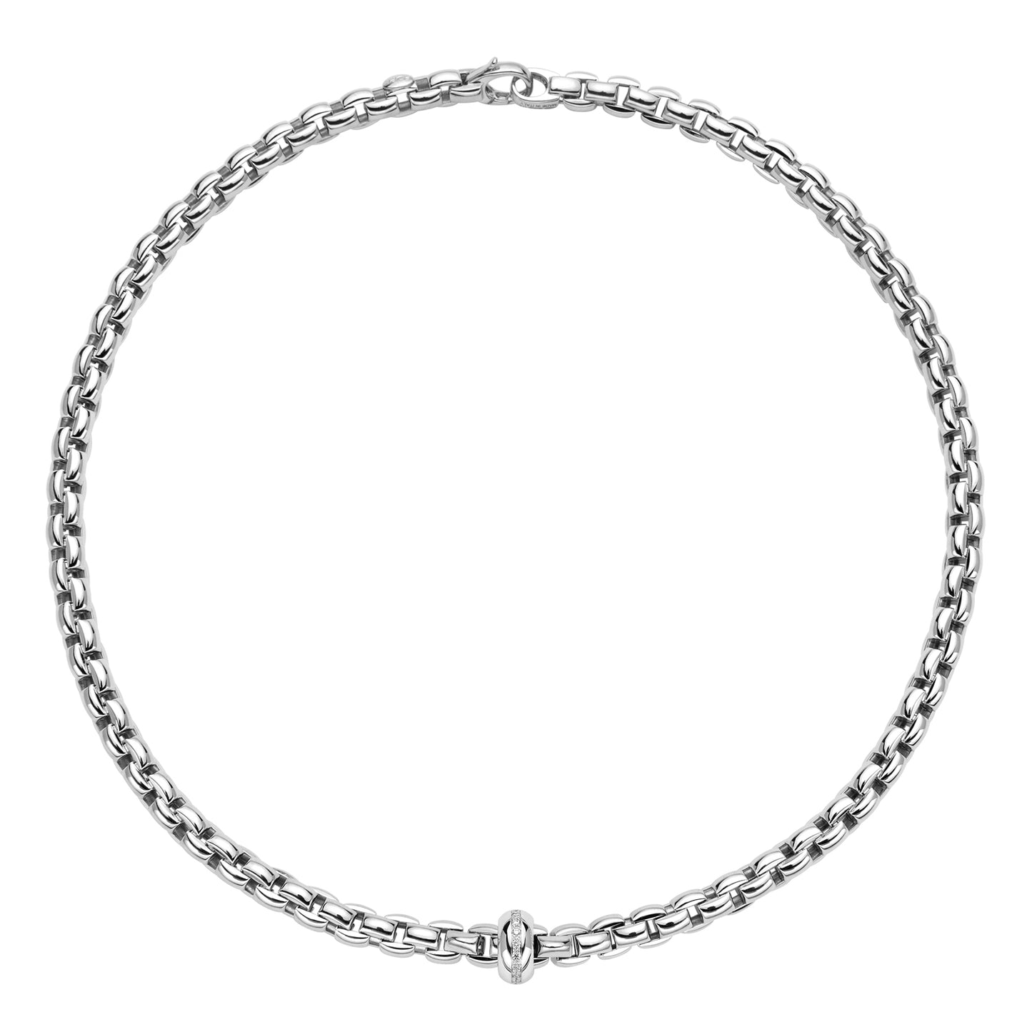 FOPE Eka Necklace- Diamond Line Rondel