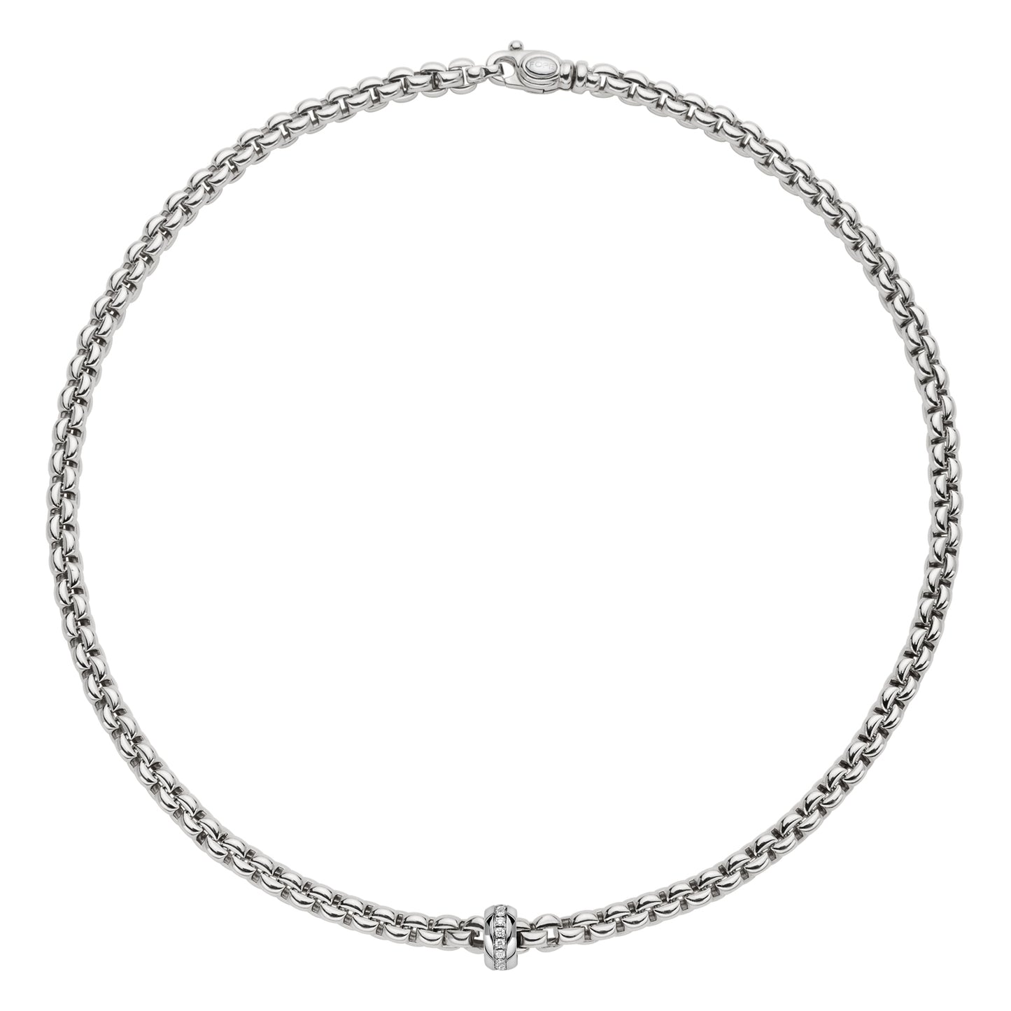 FOPE Eka Necklace- Diamond Line Rondel