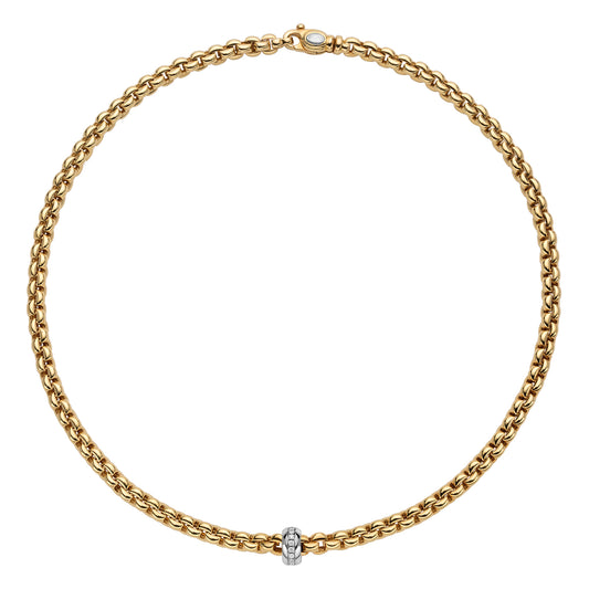 FOPE Eka Necklace- Diamond Line Rondel