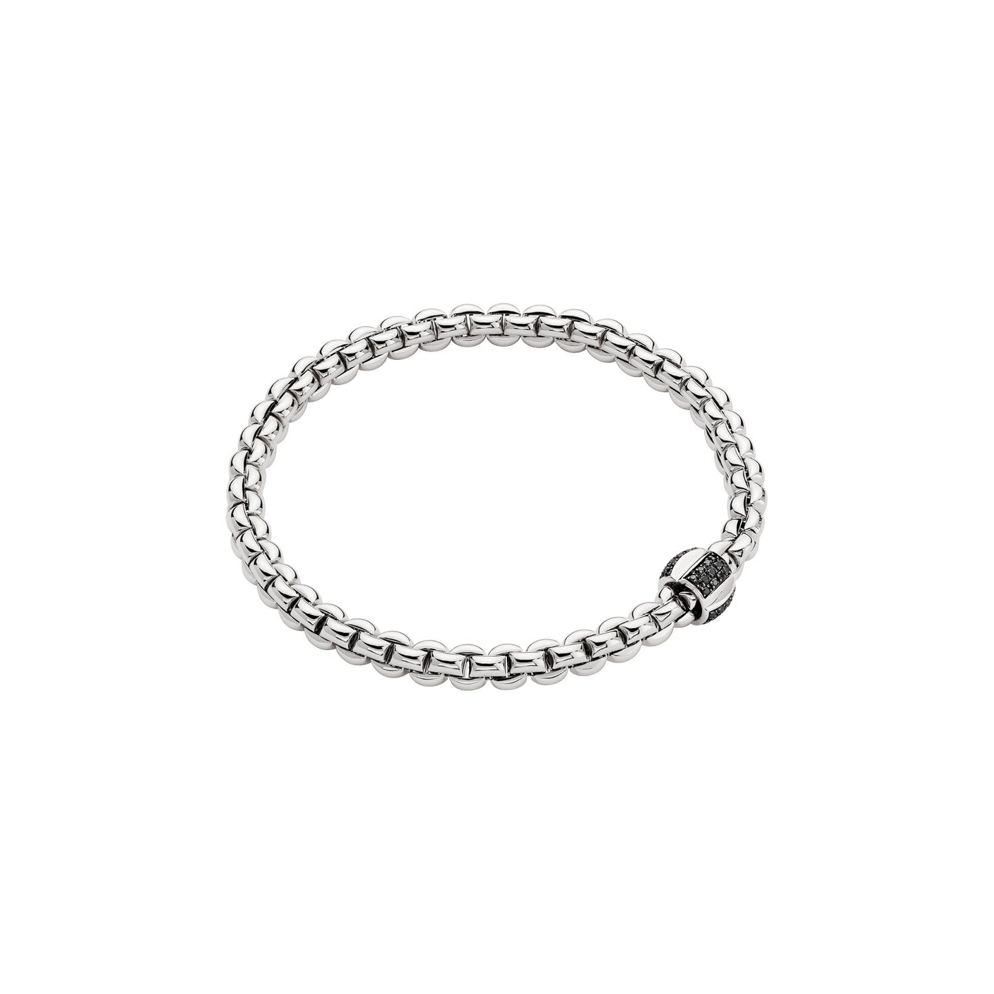 Fope White gold bracelet on a white background