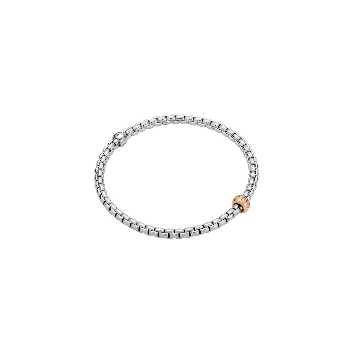 FOPE Eka Flex’it Bracelet with Diamond Barrel