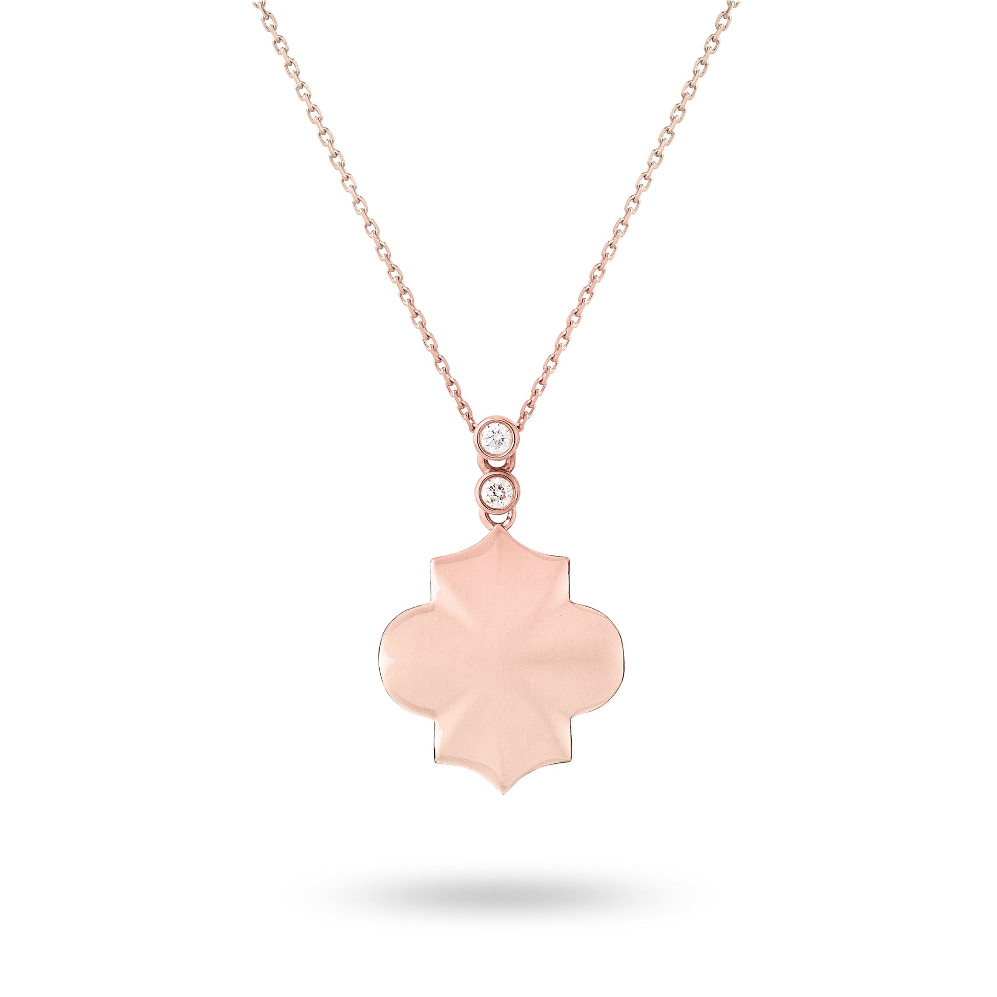 Regal - Rose Gold Necklace - Ksenia Mirella Jewellery 