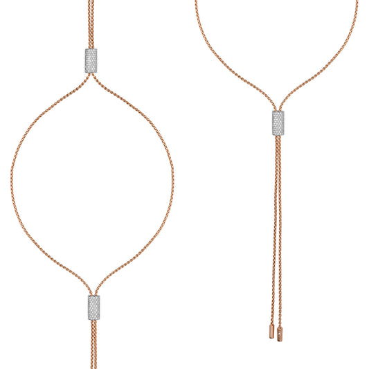 FOPE Aria Extra Long Pavé Necklace