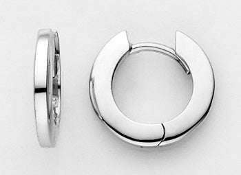 18kt Gold Small Thin Hoop Earrings