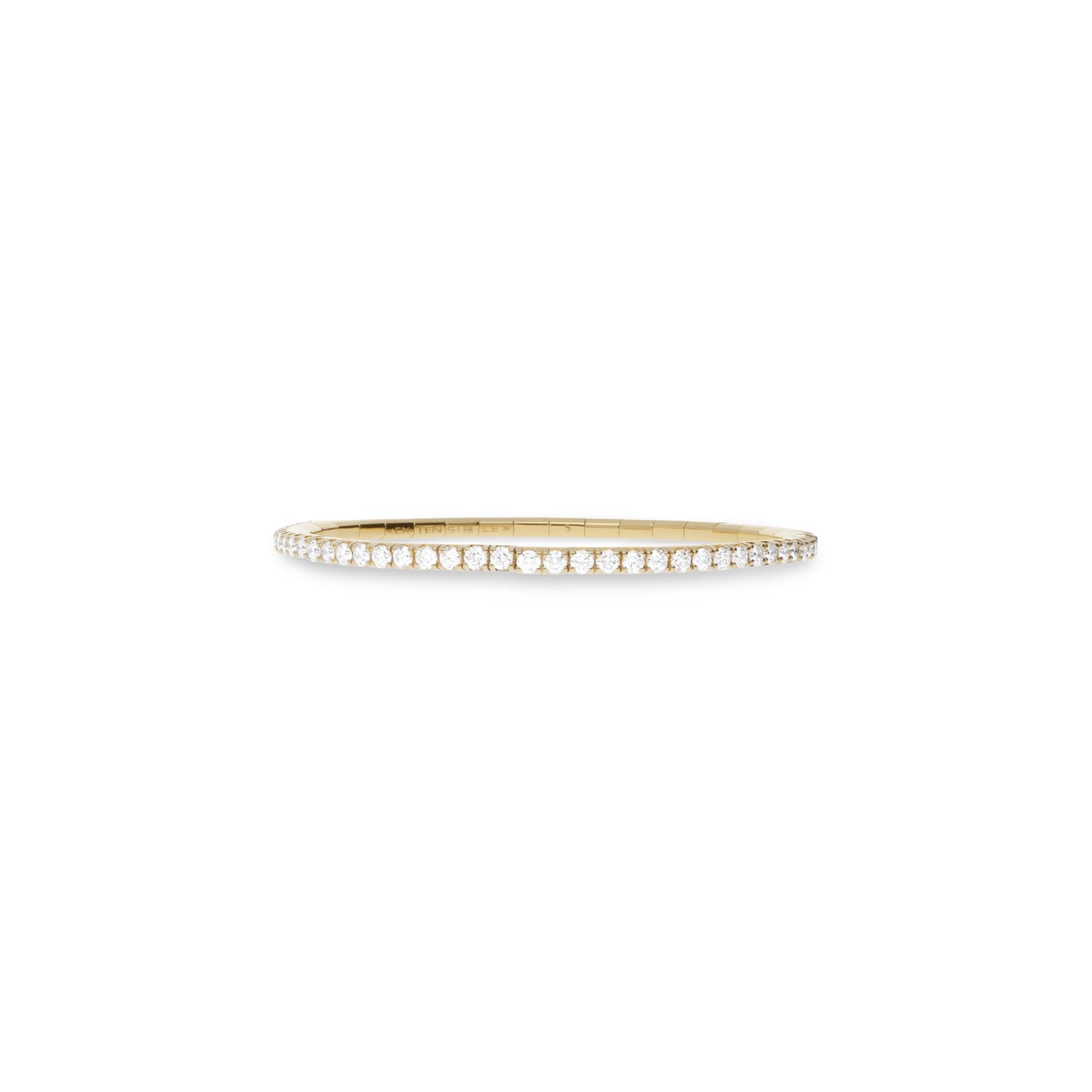 diamond yellow gold roberto demeglio tennis bracleet 