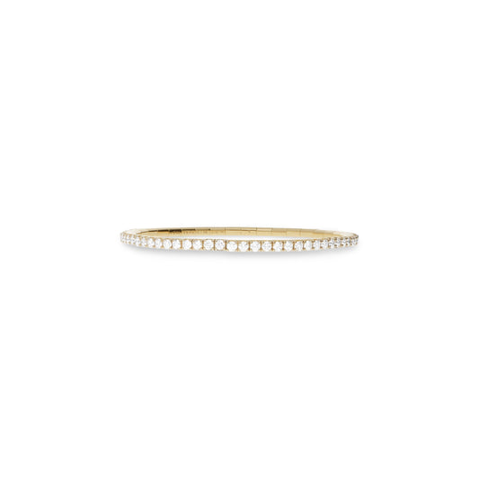 diamond yellow gold roberto demeglio tennis bracleet 