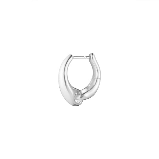 Georg Jensen Silver Reflect Small Ear Hoop