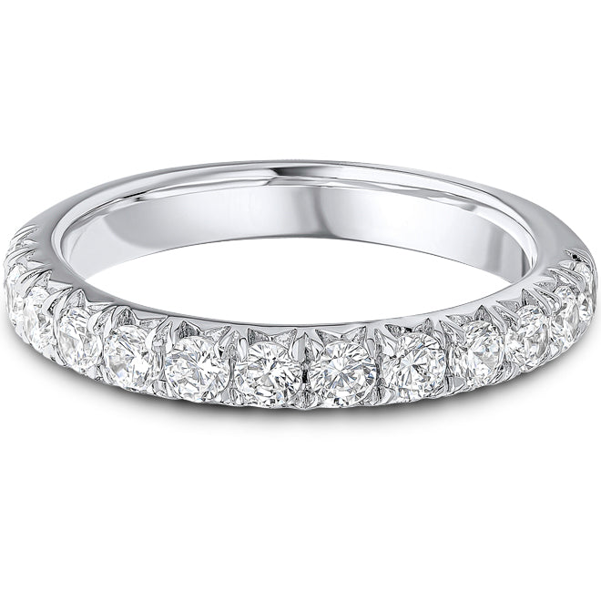 Castille Half Diamond Eternity Ring – 0.75ct
