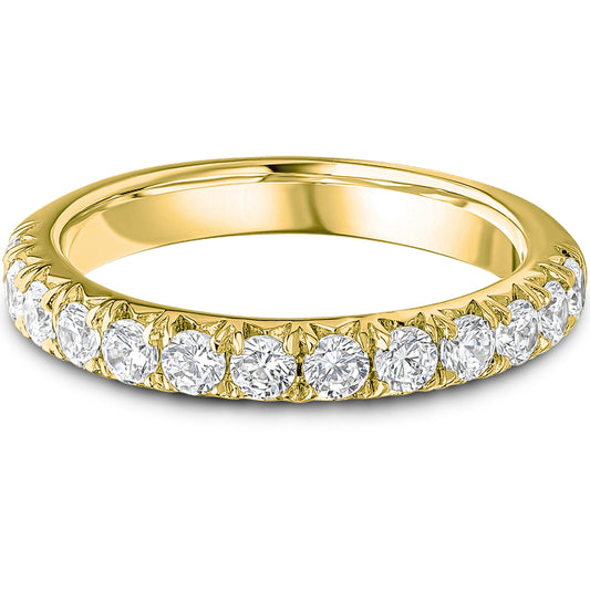 Castille Half Diamond Eternity Ring – 0.75ct
