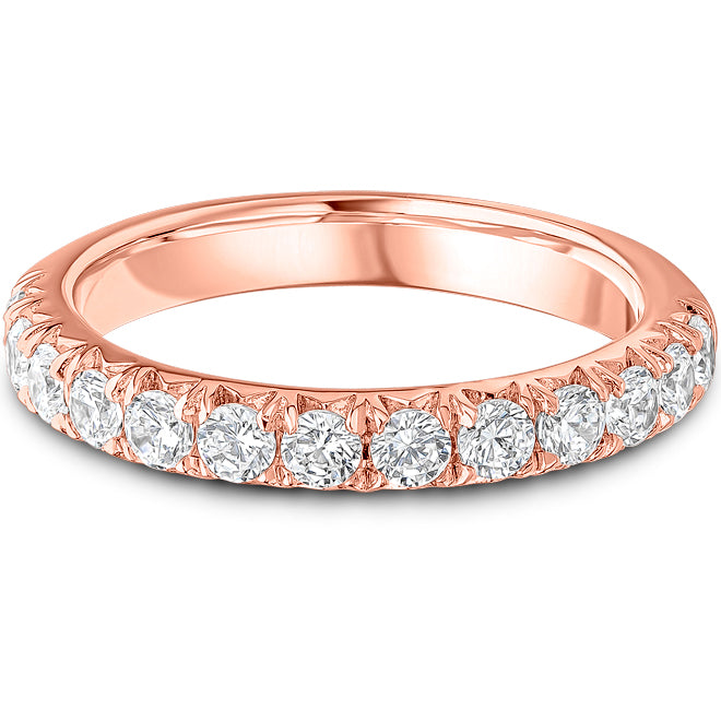 Castille Half Diamond Eternity Ring – 0.75ct