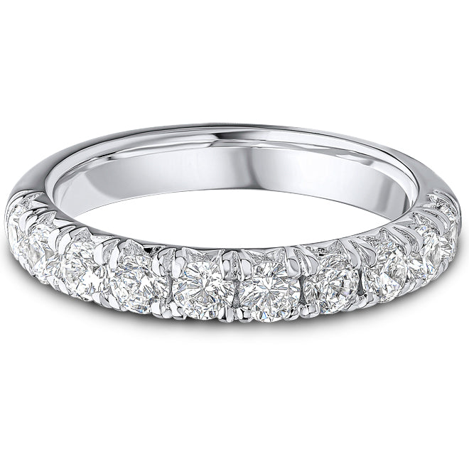 Castille Half Diamond Eternity Ring – 1.00ct