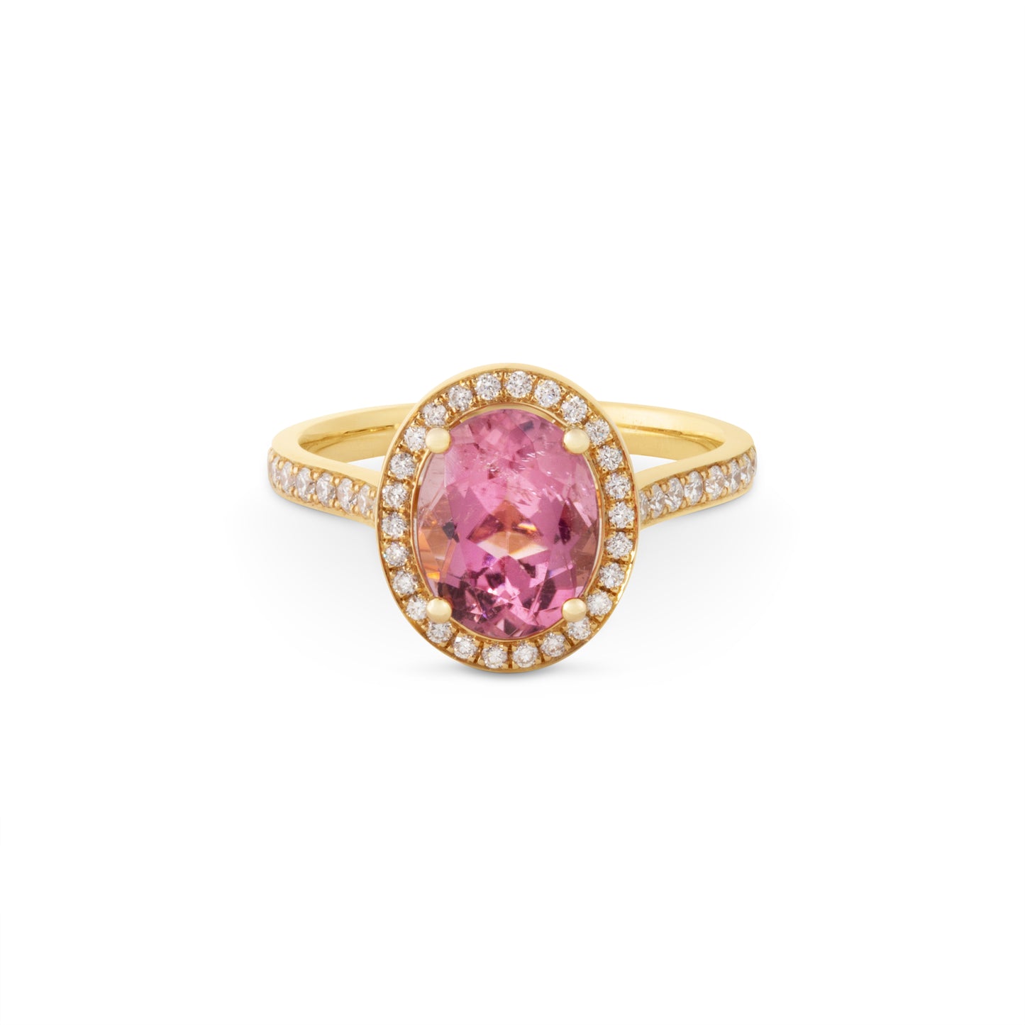 The Twilight collection | Pink Tourmaline Oval Ring