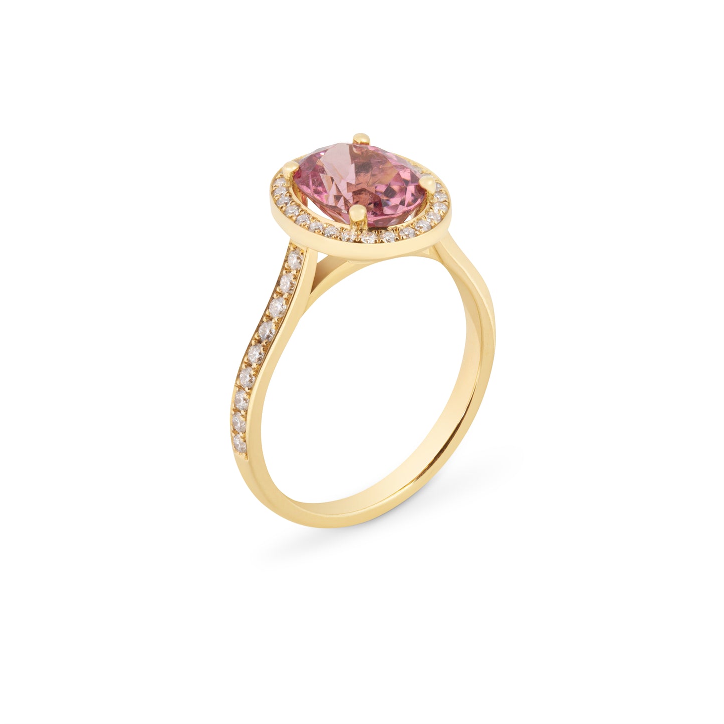 The Twilight collection | Pink Tourmaline Oval Ring
