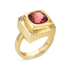 Jennifer House Chocolate Pink Tourmaline Ring side profile