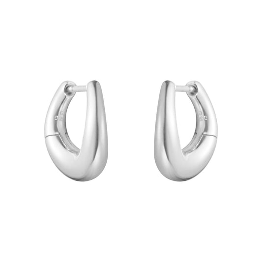 Georg Jensen Offspring Silver Small Hoops