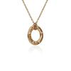 Rock Pool Diamond Pendant Link side profile