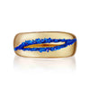 Rock Pool 18ct Yellow Gold Blue Sapphire Ring side view