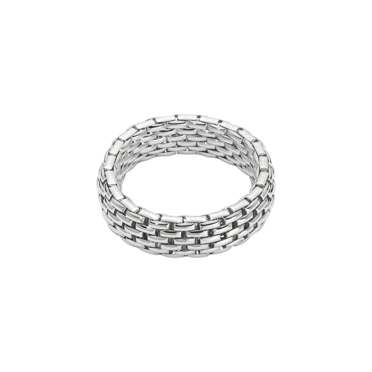 FOPE Icone 18ct White Gold Statement Flex'it Bracelet