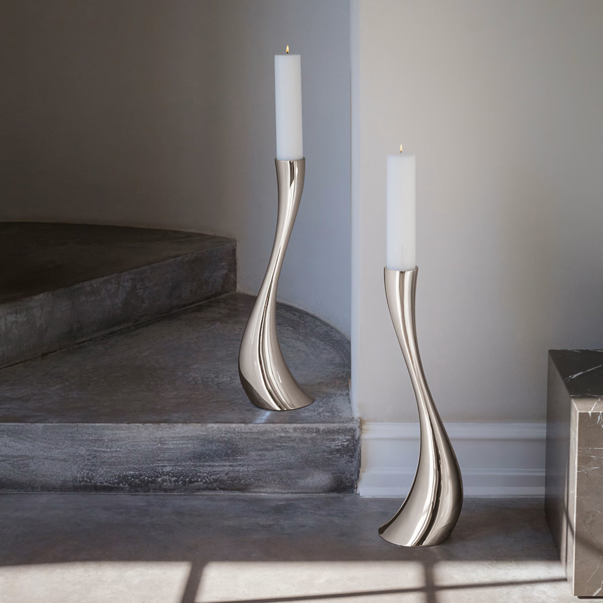 Cobra Collection Floor candleholder, small