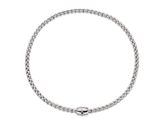 FOPE Eka Flex'it Necklace with Black Diamond Ornamental Clasp