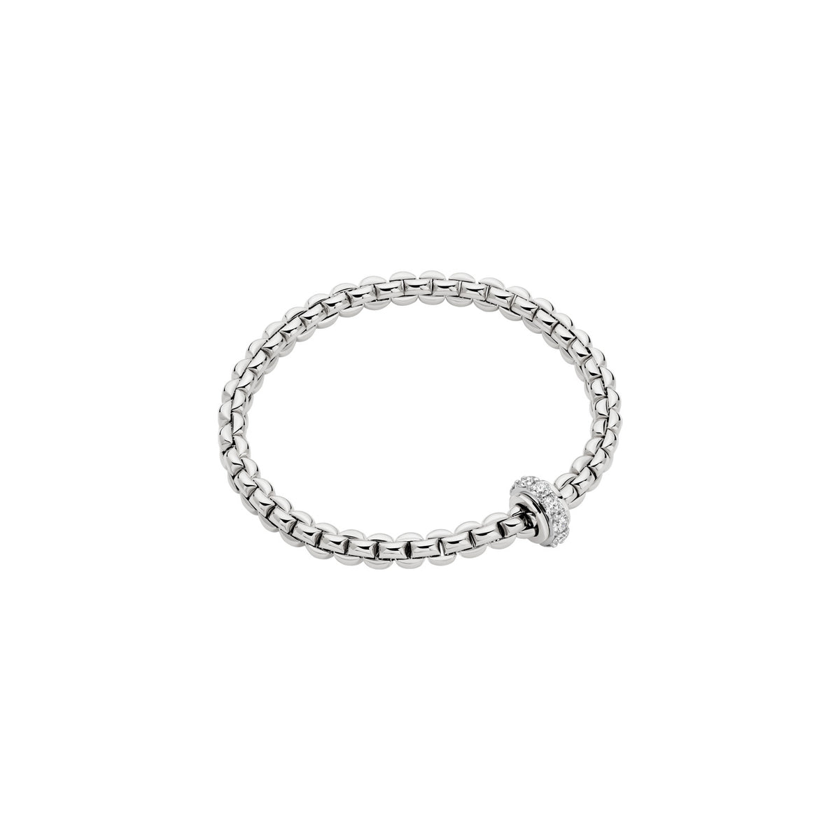 FOPE Eka Flex’it Bracelet with Diamond Rondel 0.89ct