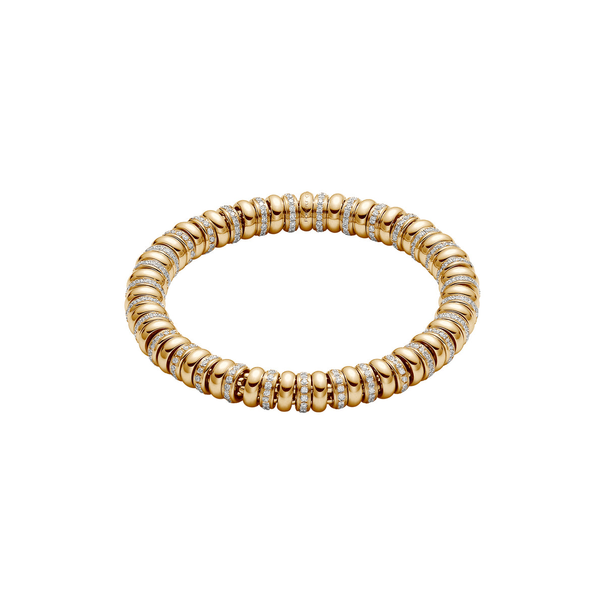 FOPE Icone 18ct Gold & Diamond Flex'it Bracelet