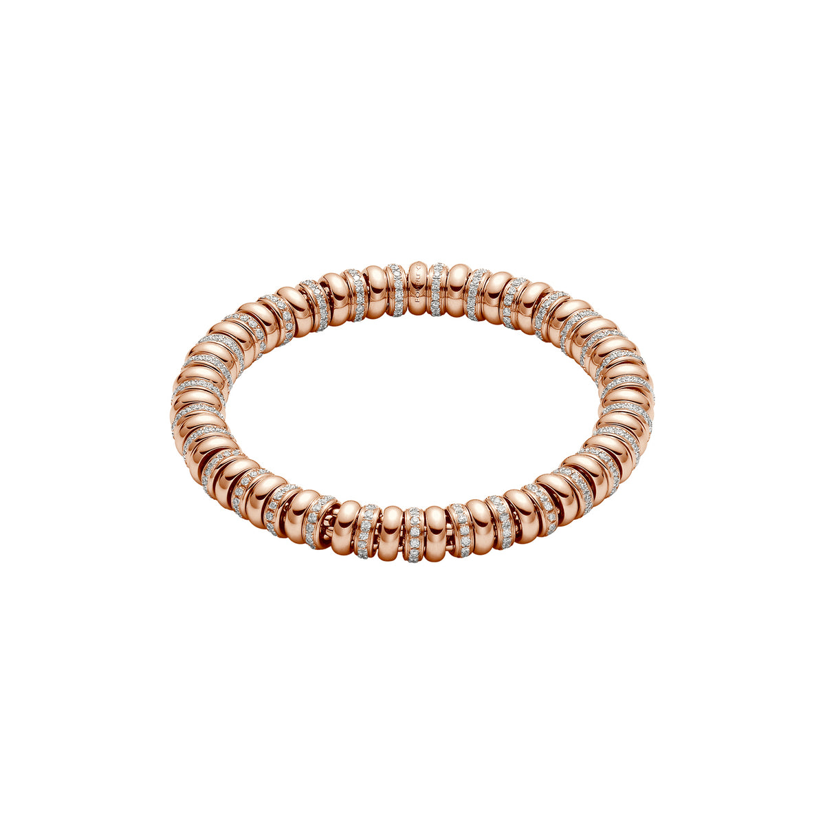 FOPE Icone 18ct Gold & Diamond Flex'it Bracelet