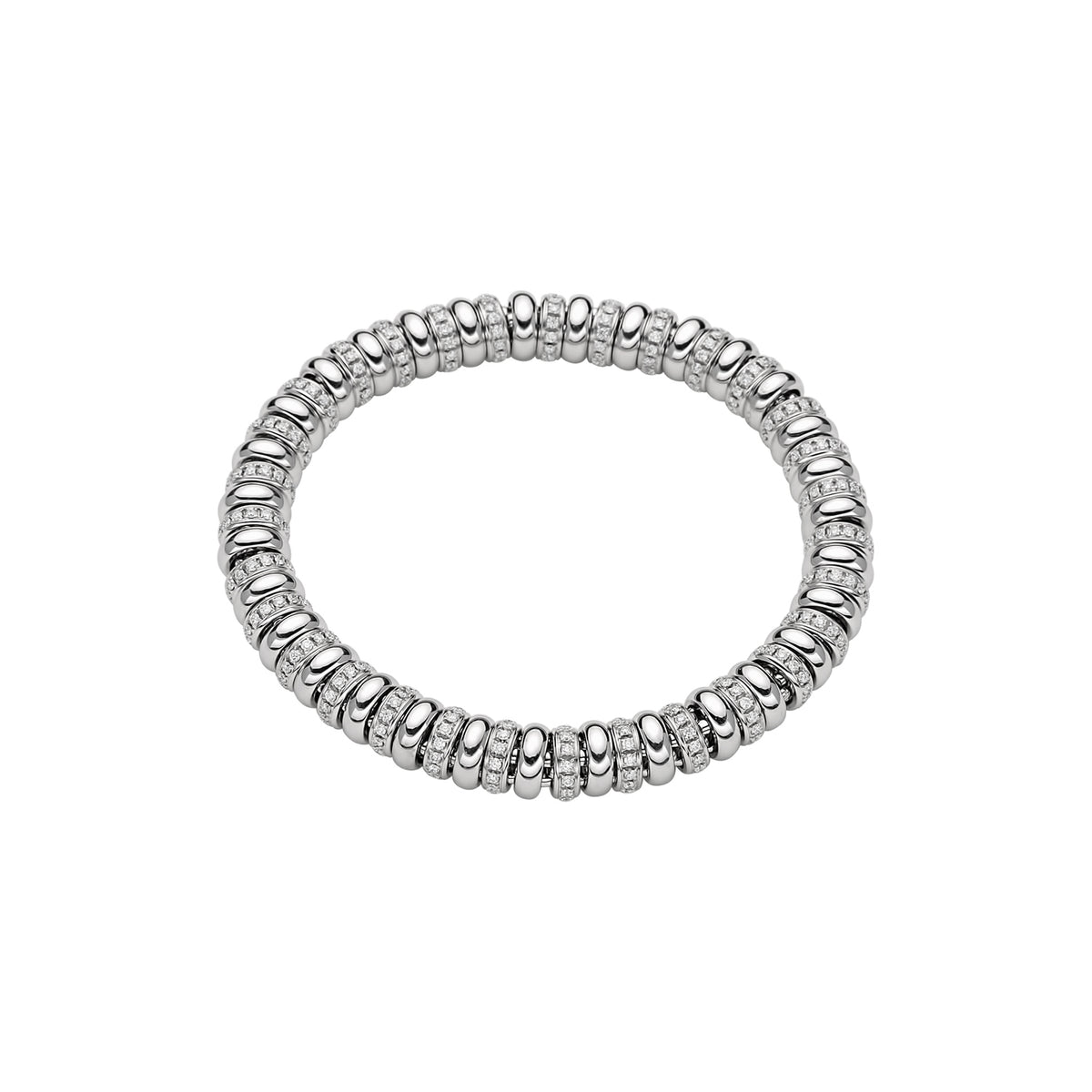 FOPE Icone 18ct Gold & Diamond Flex'it Bracelet