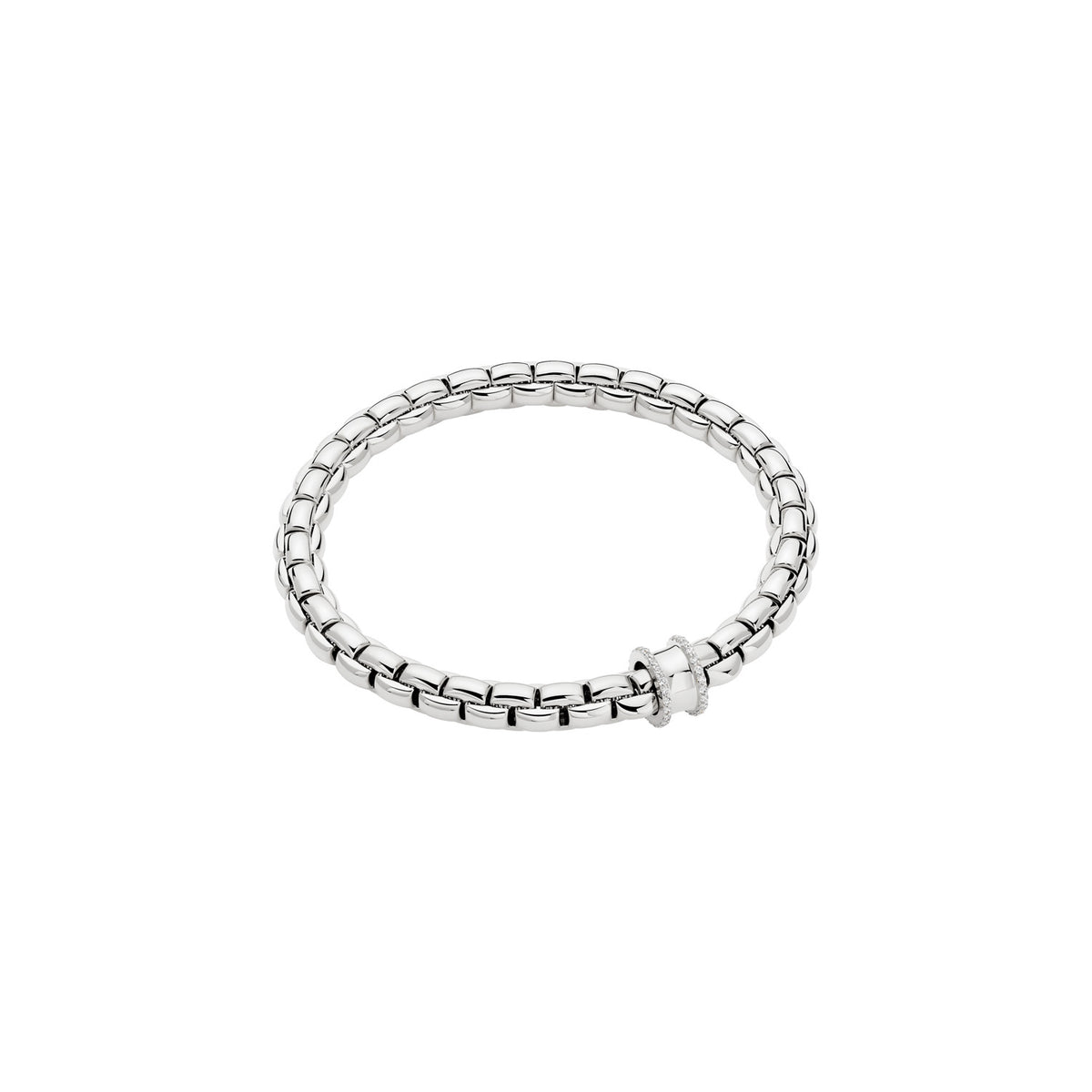 FOPE Eka Diamond Pavé Flex'it Bracelet
