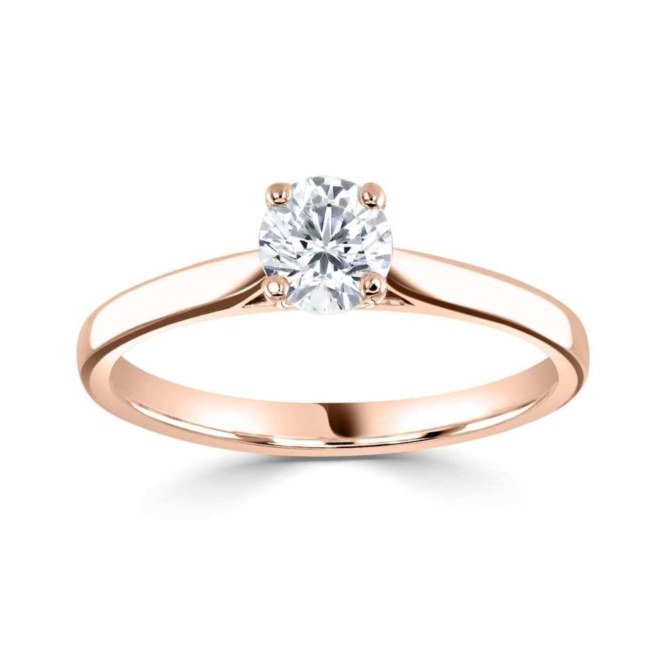 Classic- Brilliant Cut Solitaire - Ksenia Mirella Jewellery 