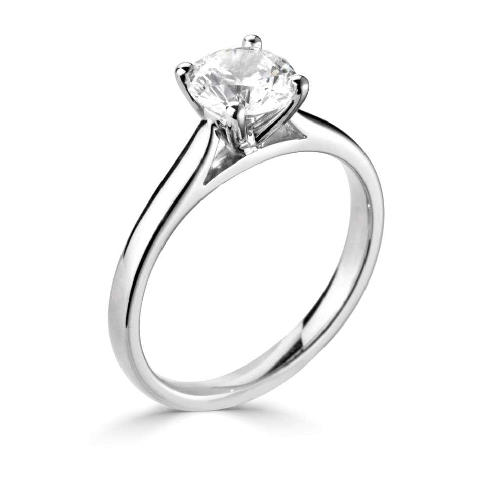 Classic- Brilliant Cut Solitaire - Ksenia Mirella Jewellery 