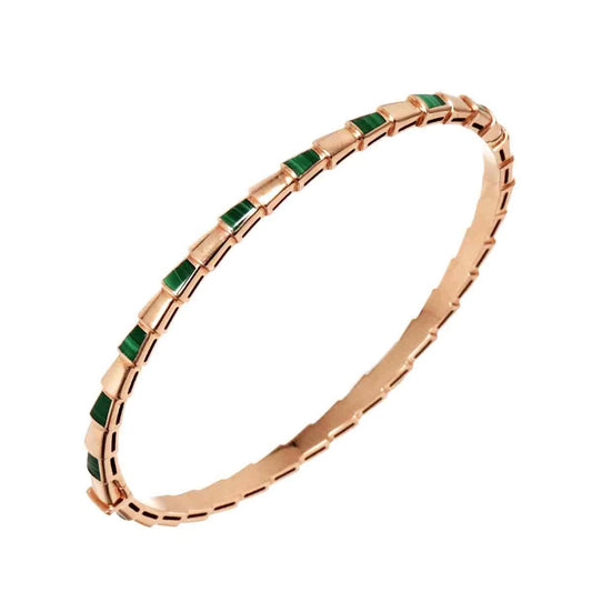 BVLGARI Serpenti Viper Malachite | Rose Gold