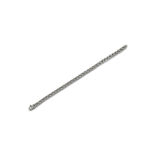 FOPE EKA 18ct White Gold Essential Mesh Bracelet
