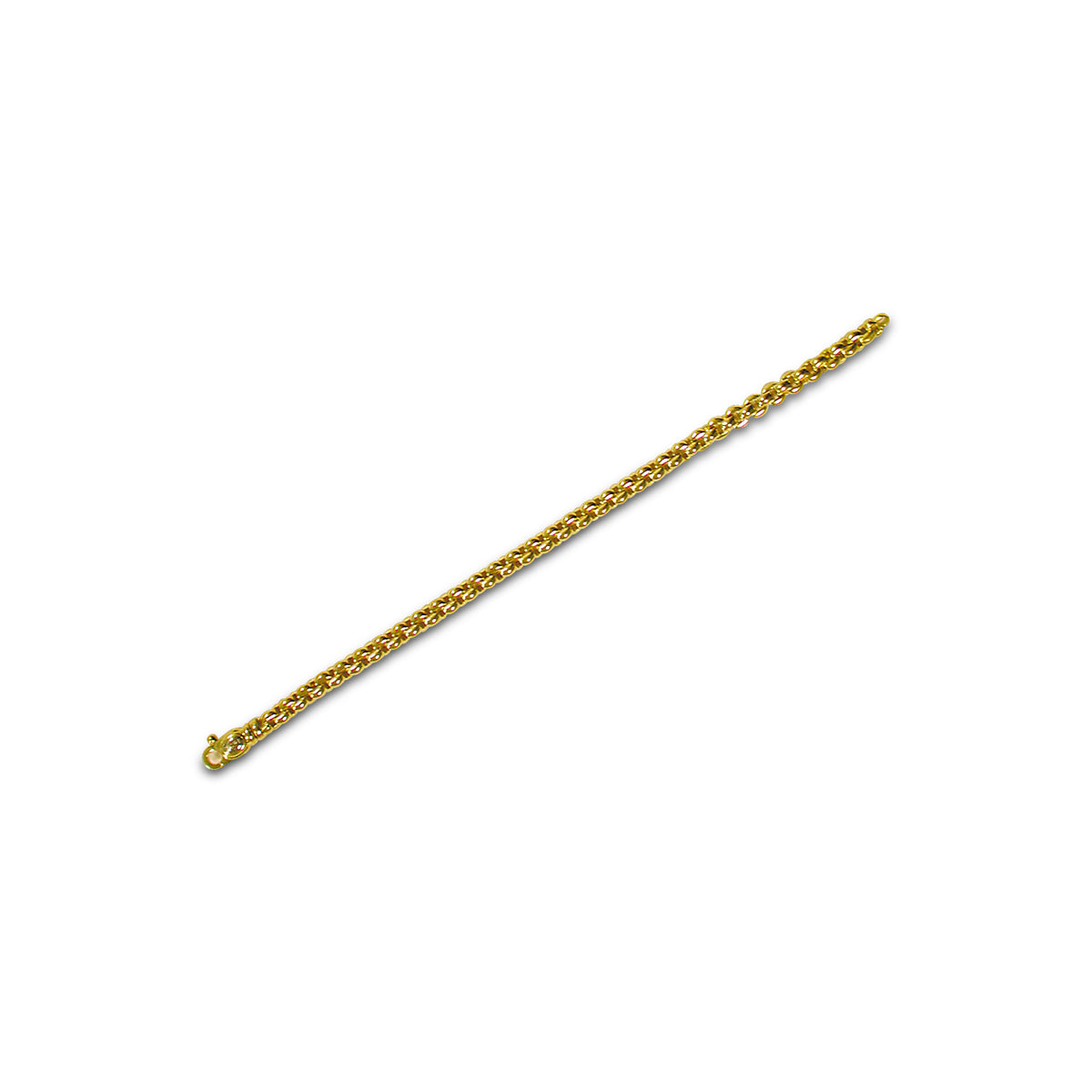 FOPE EKA 18ct White Gold Essential Mesh Bracelet