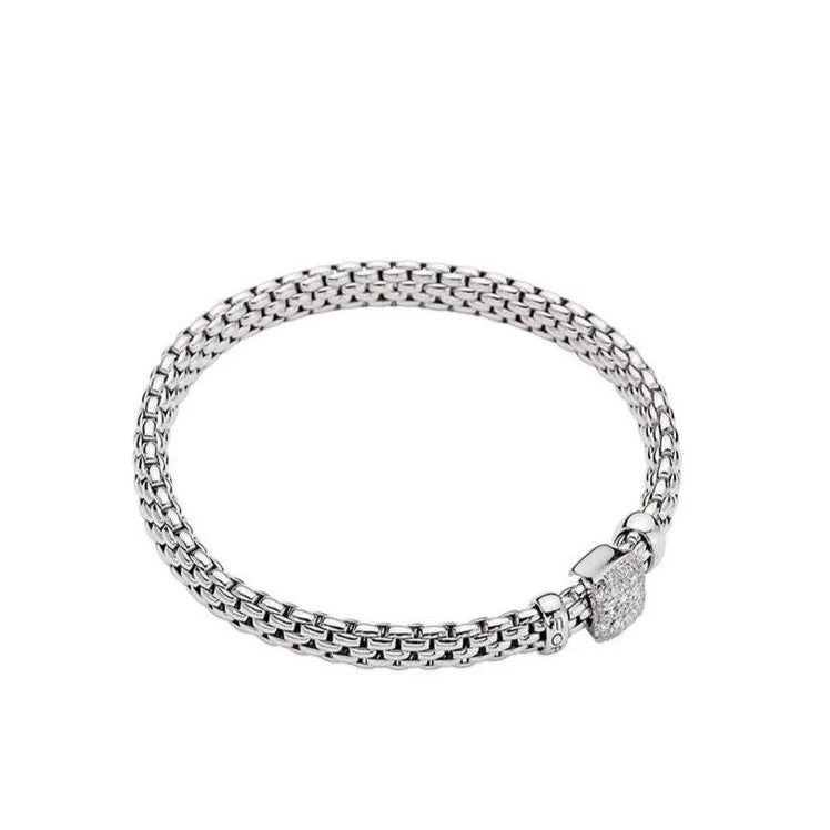 Fope Vendôme Bracelet with Diamond Pavé