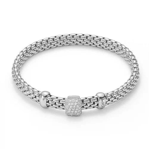 Fope Vendôme Bracelet with Diamond Pavé