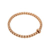 Fope Eka Flex'It Bracelet with Plain Rondel In Rose Gold