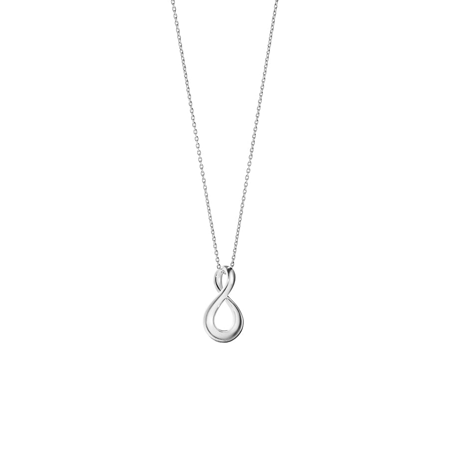 Georg Jensen Silver Infinity Pendant