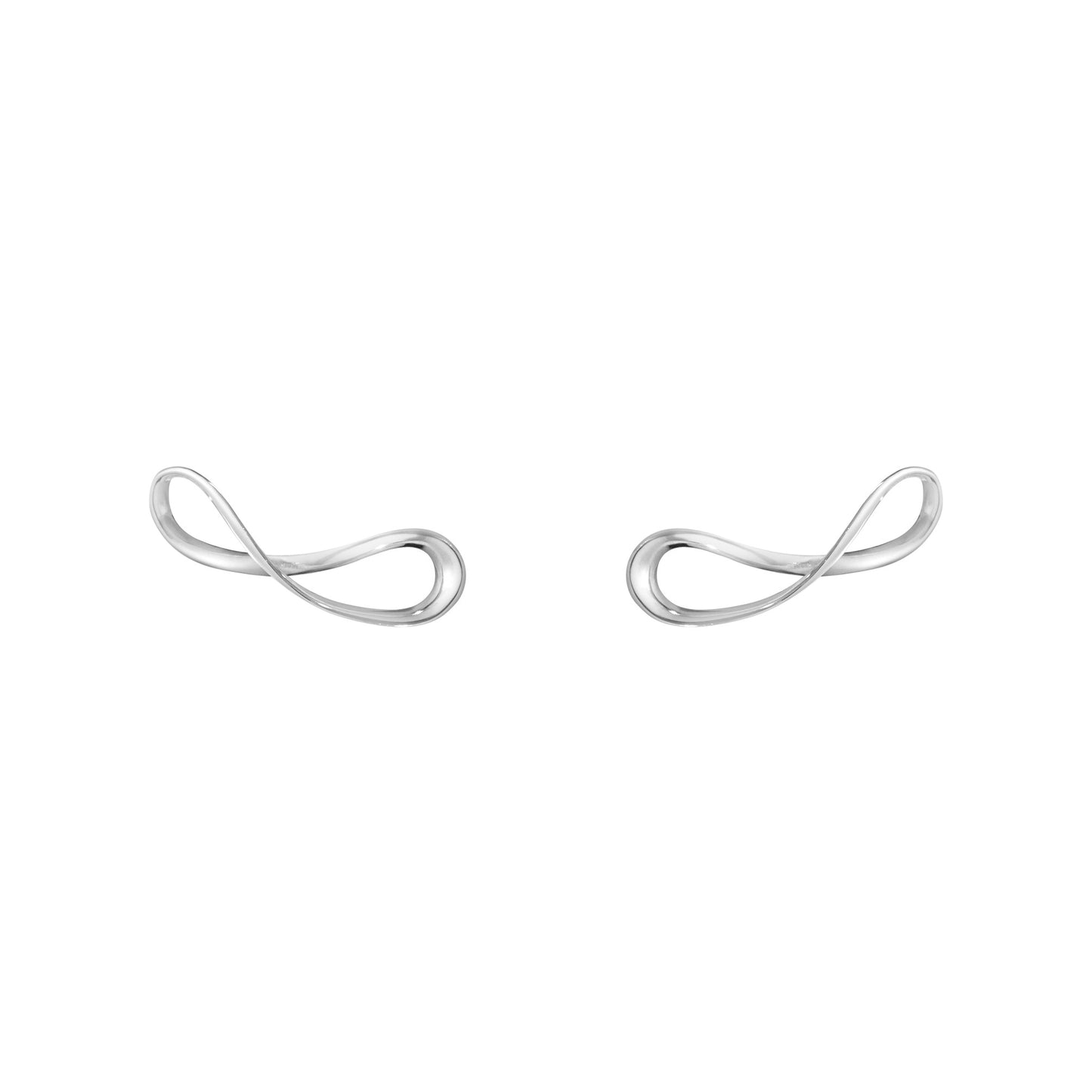 Georg Jensen Silver Infinity Earcuffs