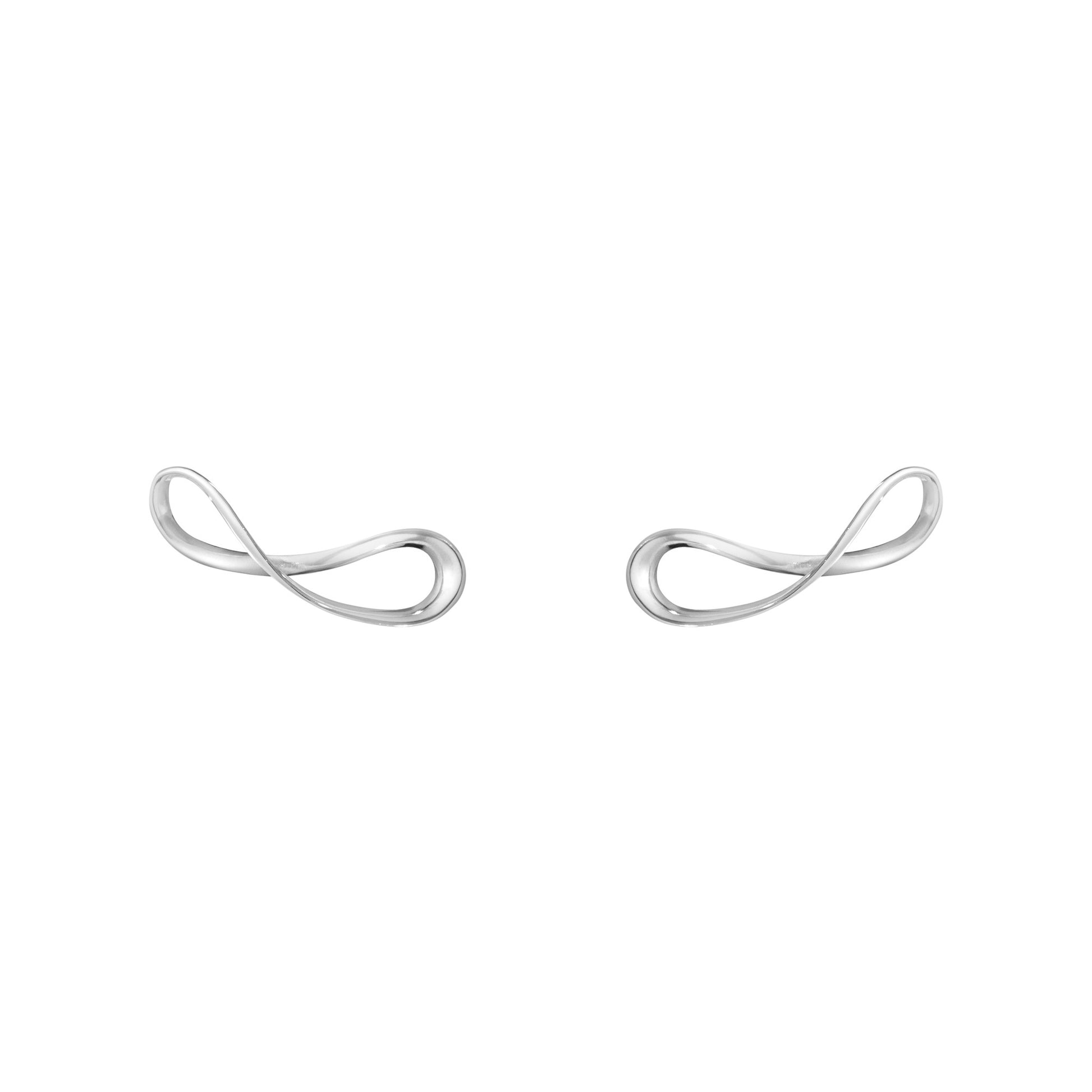 Georg Jensen Silver Infinity Earcuffs