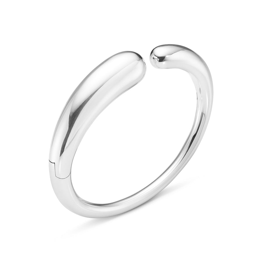 Georg Jensen silver hinged bangle