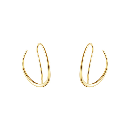 Offspring Earhoops - 18kt Yellow Gold