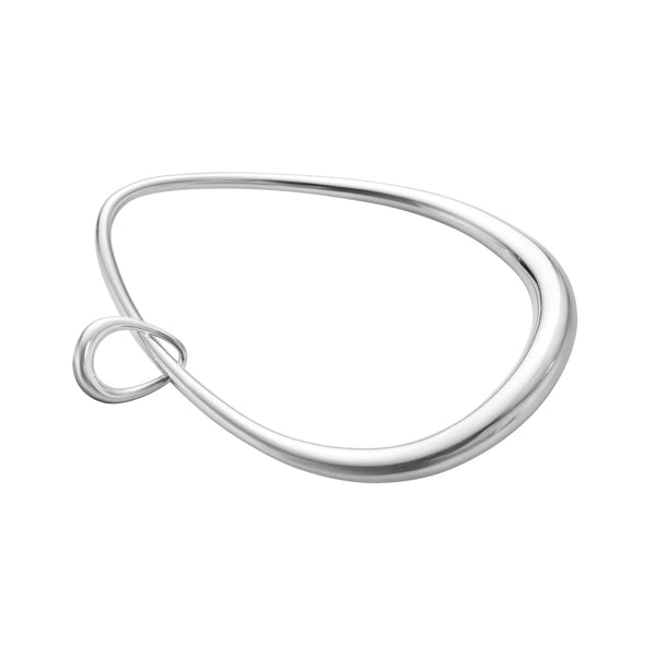 Georg Jensen Offspring Silver Bangle With Charm