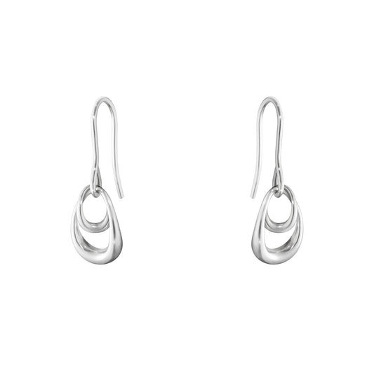 Georg Jensen Offspring Silver Drop Earrings