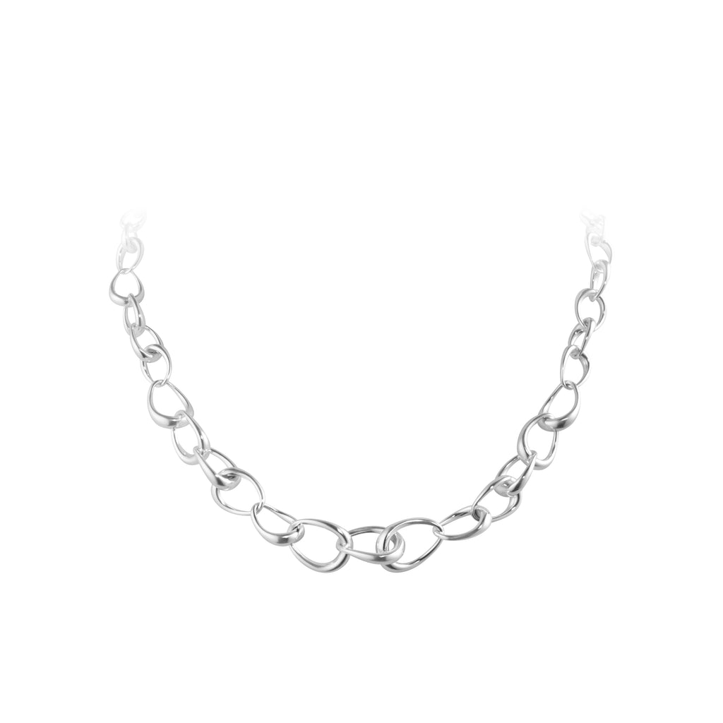 Georg Jensen Offspring Silver Necklace