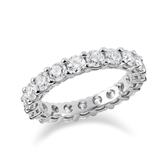 Claw Set Full Eternity Ring